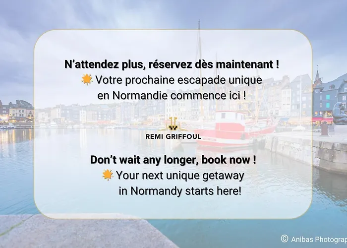 La Terrasse Notre Dame - Character House - 4p - Center * 옹플뢰르